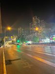 夜跑城市夜景街景(跑个步，母亲节快乐)-喵神素材库