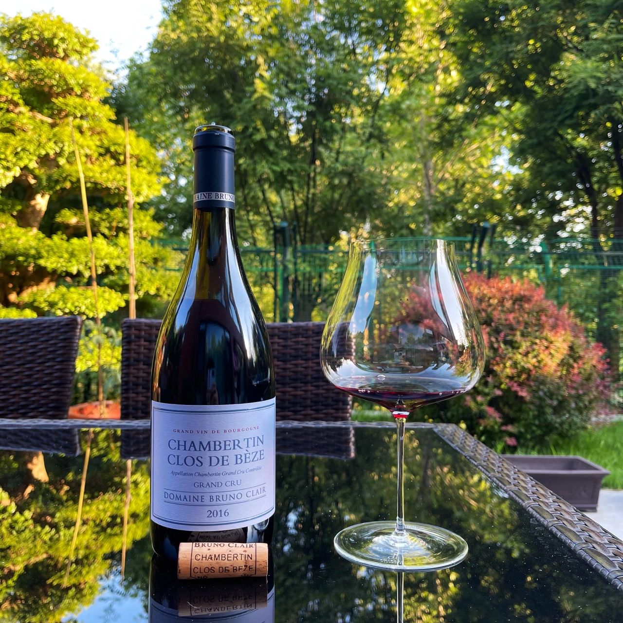 4Chambertin clos de beze2016红酒健身运动散步(今夜来一杯微醺酒 )-喵神素材库