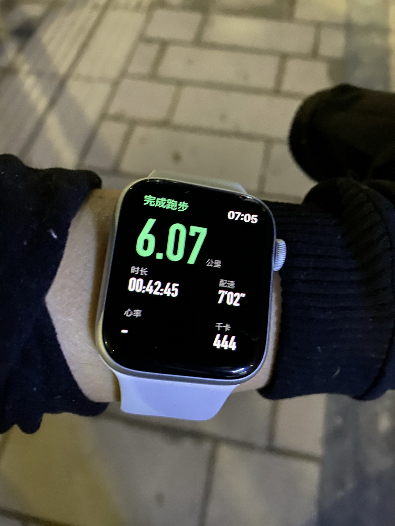 晨跑跑步运动健身打卡(准备冬天跑一休一，不想天天洗头[害羞R][害羞R][害羞R] )-喵神素材库