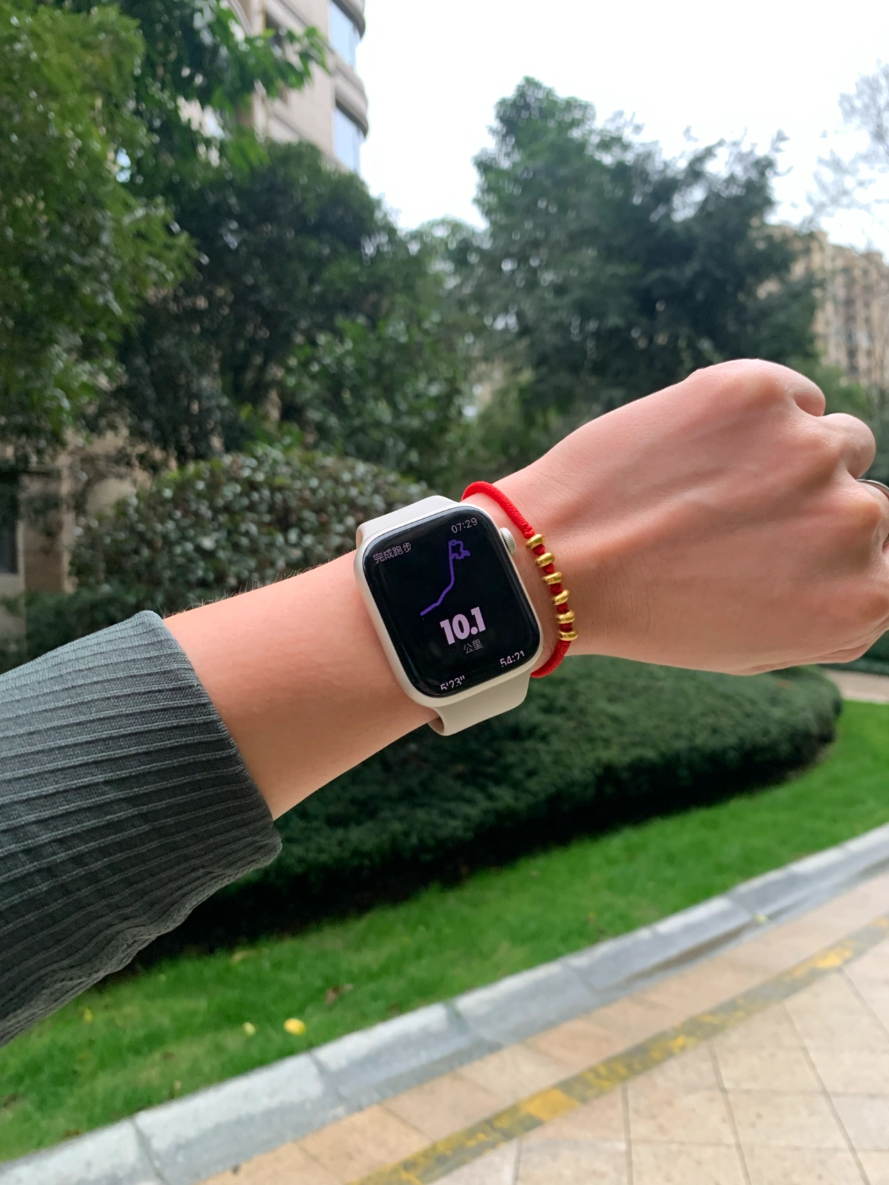 3晨跑运动手表锻炼减肥(还算轻松的10kmApplewatch为什么不会自动打开跑步模式，笨透了\\t)-喵神素材库