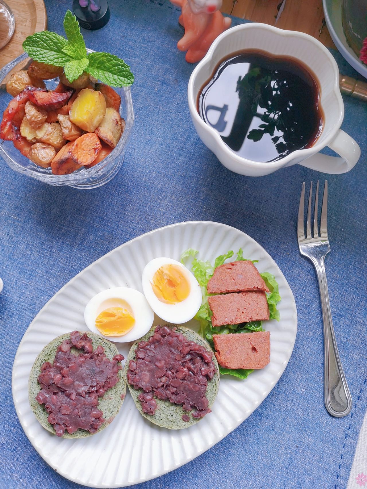 自己做饭早餐营养餐早茶(每天都要好好吃早餐 ​​ )-喵神素材库