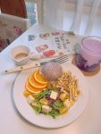 自己做饭早餐营养餐早茶(早安呀，今天的早餐长这样 )-喵神素材库