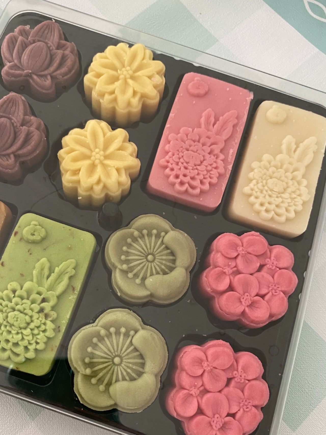 美食零食甜品甜点绿豆糕(这次买的绿豆糕，完美～)-喵神素材库