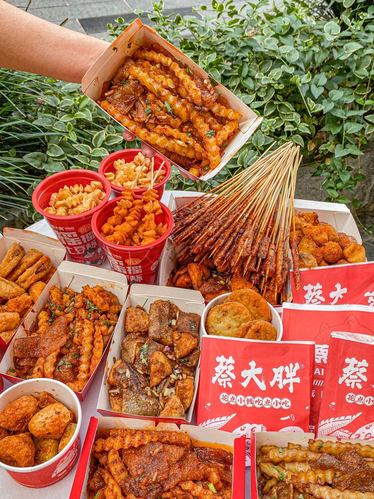 小吃零食土豆锅巴(直接吃饱，都不用吃正餐了)-喵神素材库