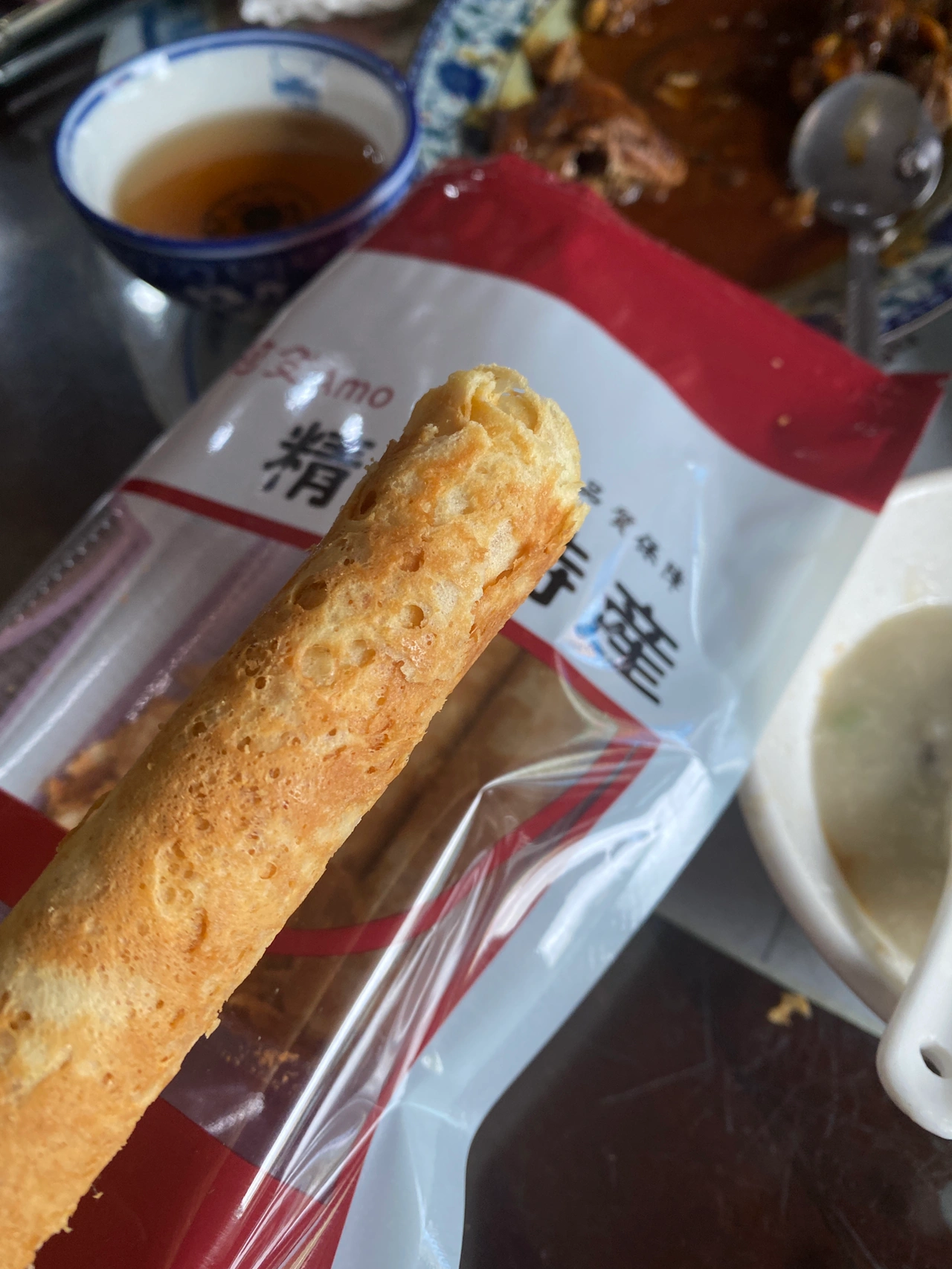 零食购物饮品(解封了必须去吃的豆腐花和蛋卷。。和老奶奶白话聊天的感觉，勾起满满的回忆啊。。 )-喵神素材库