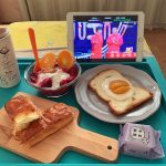 美食面包零食追剧(面包吐司)-喵神素材库