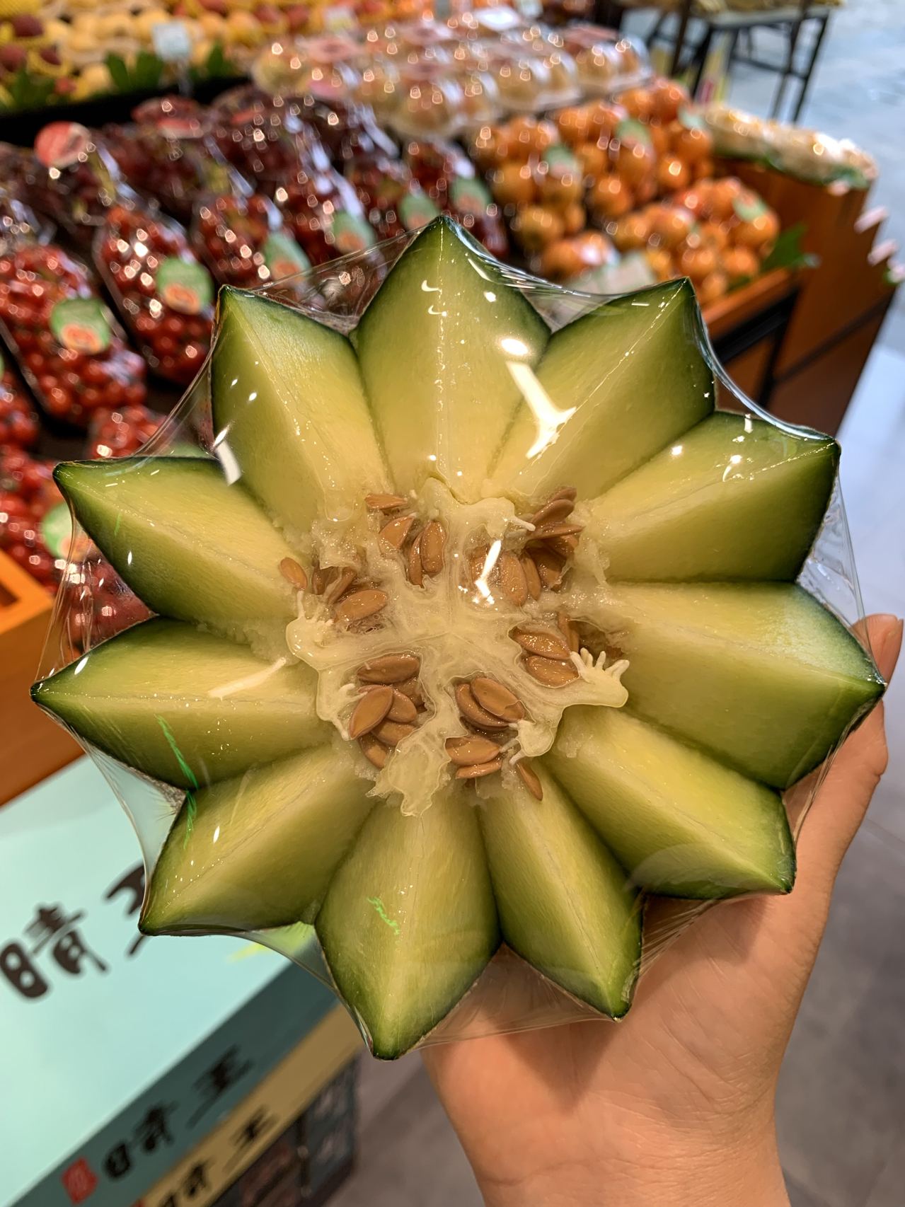 水果每日水果蓝莓哈密瓜(好甜呀)-喵神素材库