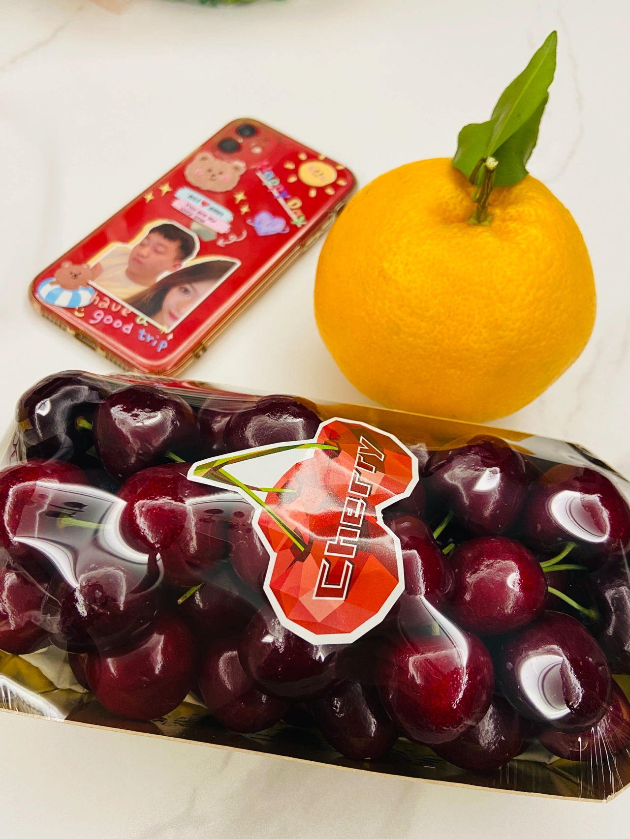 水果购物车厘子(200多的一盒)-喵神素材库