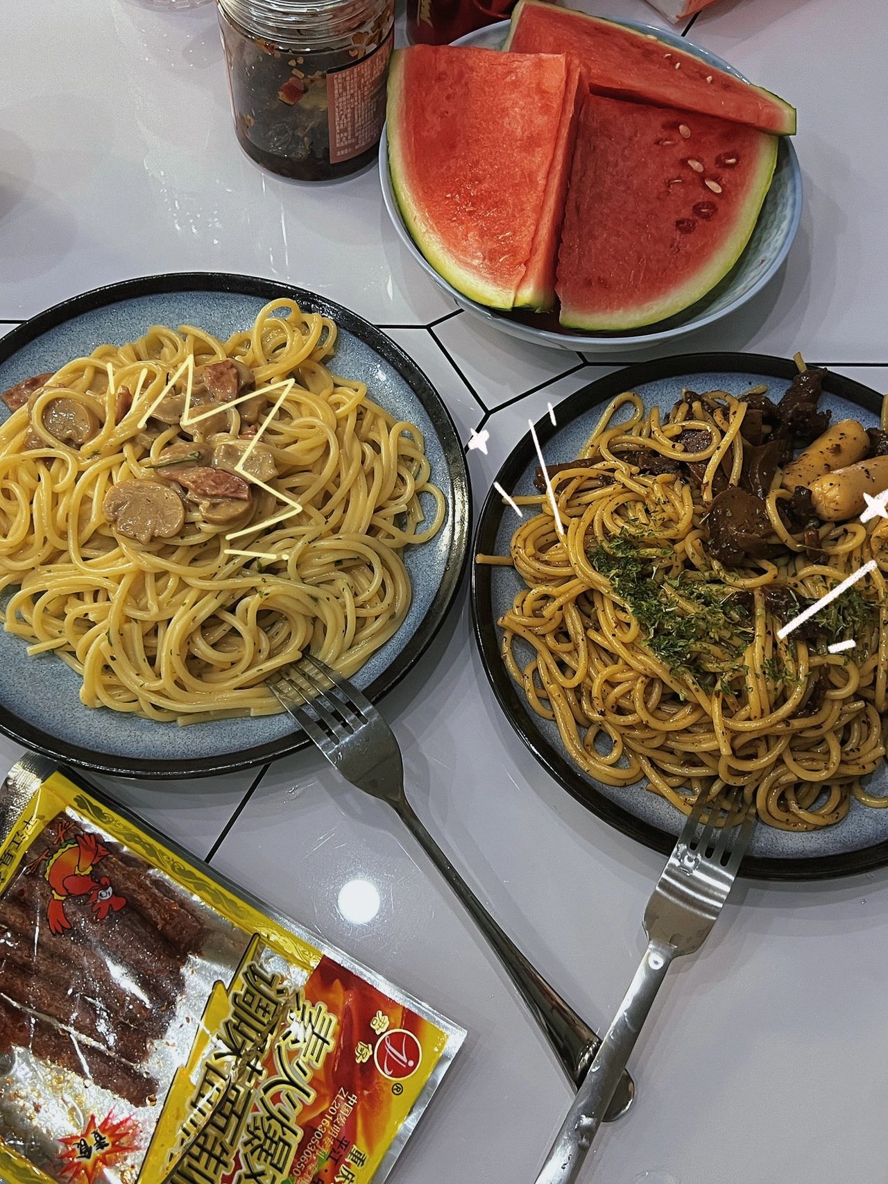 意面辣条水果(锋味意面)-喵神素材库