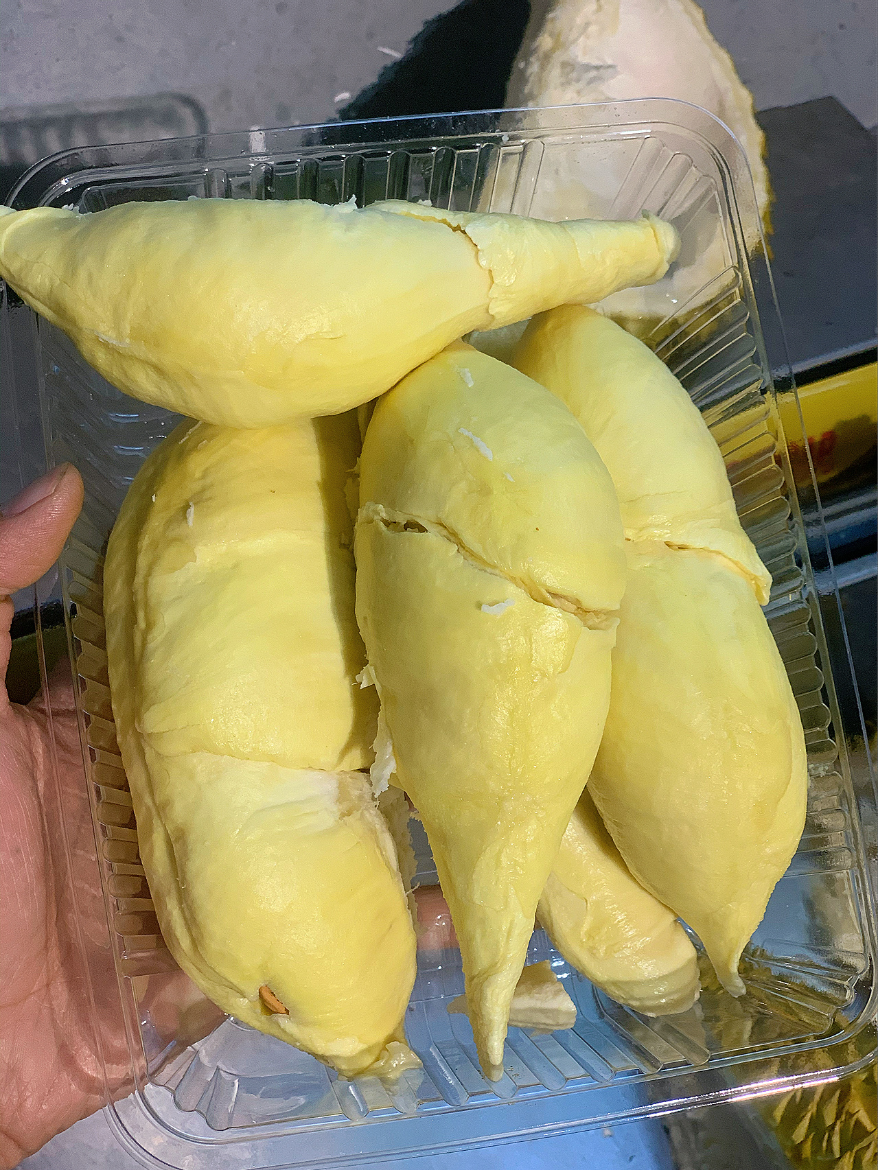 购物水果榴莲(肉质黄，果型饱满，入口软糯)-喵神素材库