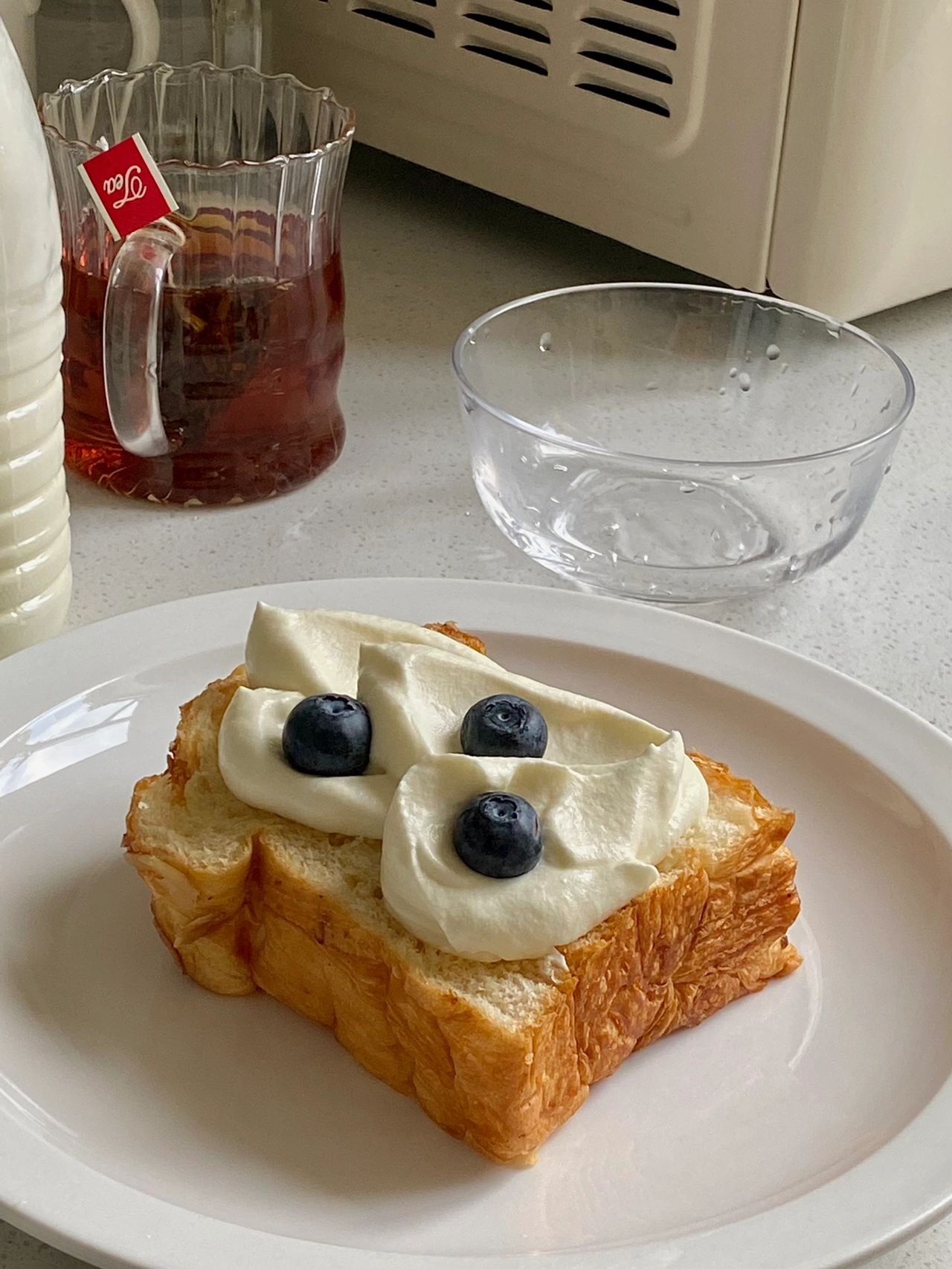 面包奶油牛奶水果饮料(在家玩手摇奶油)-喵神素材库