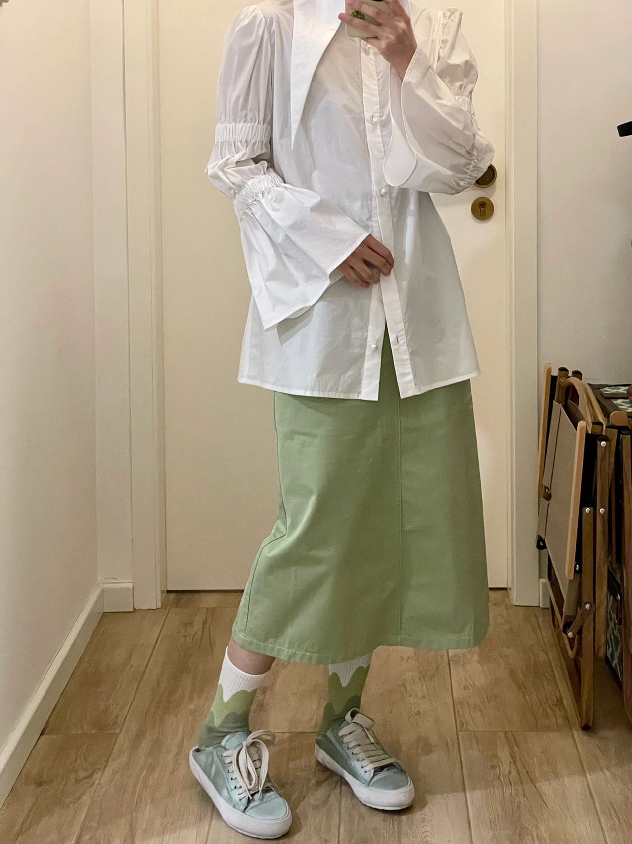 腿鞋日常穿搭水果(绿色小圆球是水晶葡萄冰，冰冰爽爽好吃)-喵神素材库