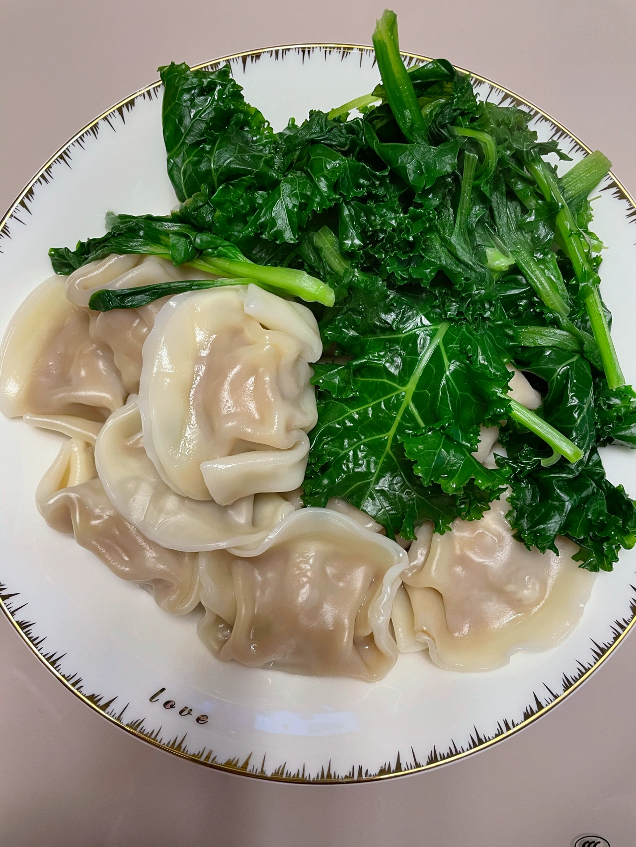 饺子水饺青菜水果晚餐单人餐( 简单来一餐)-喵神素材库