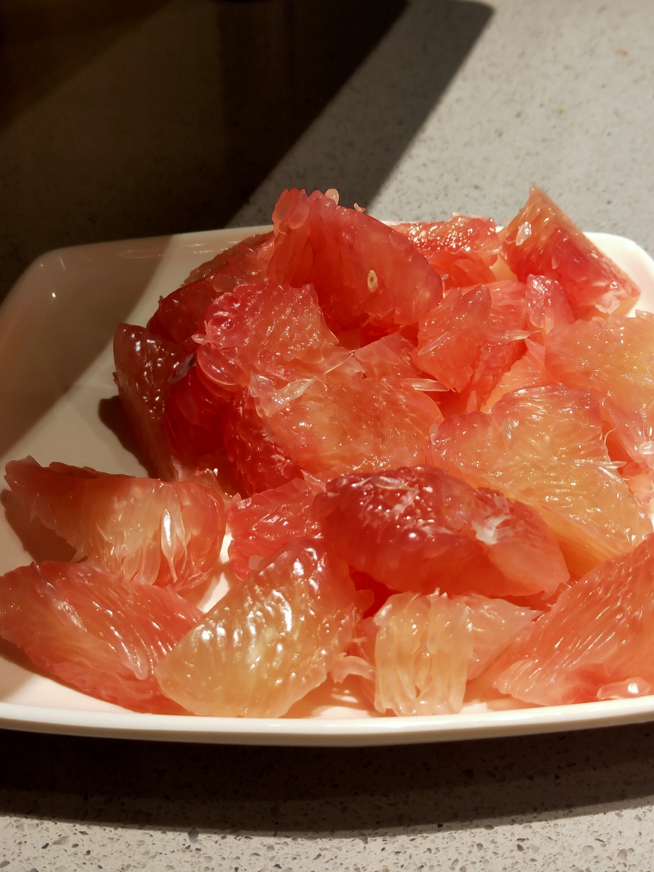 水果早餐坚果豆浆海底捞红柚(营养超均衡的早餐外食)-喵神素材库
