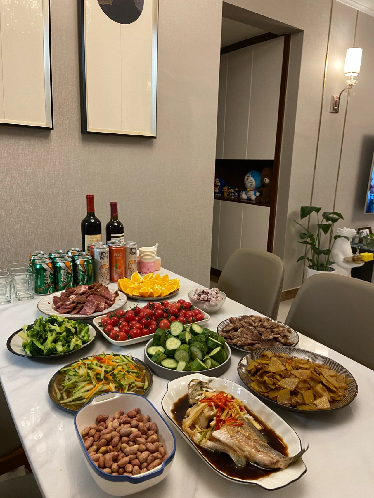 红酒，美食，在家，做饭，水果(20，你好！ )-喵神素材库