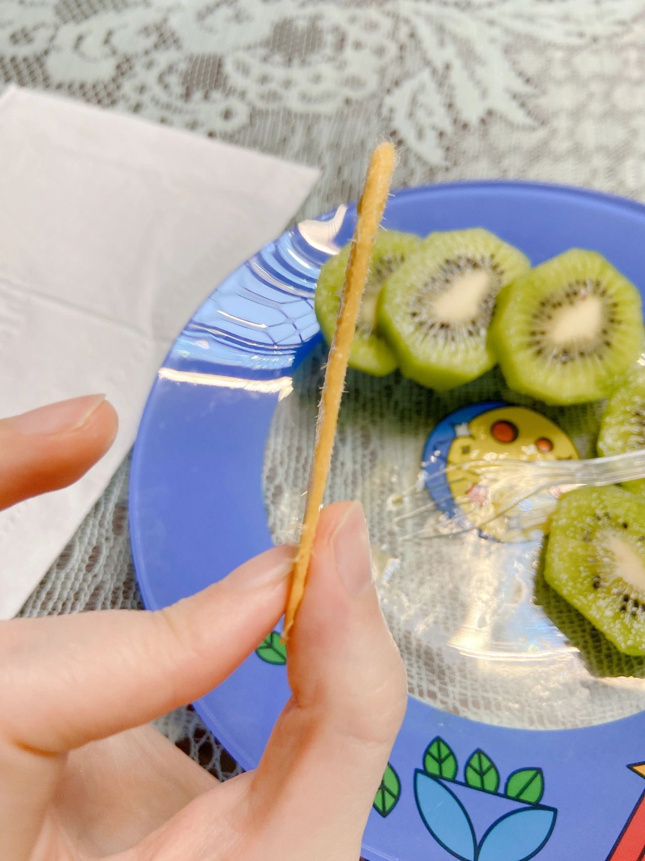 水果餐具芒果猕猴桃(非常嫩 入口即化 无茎无渣 很甜 核很薄很薄 好吃 )-喵神素材库