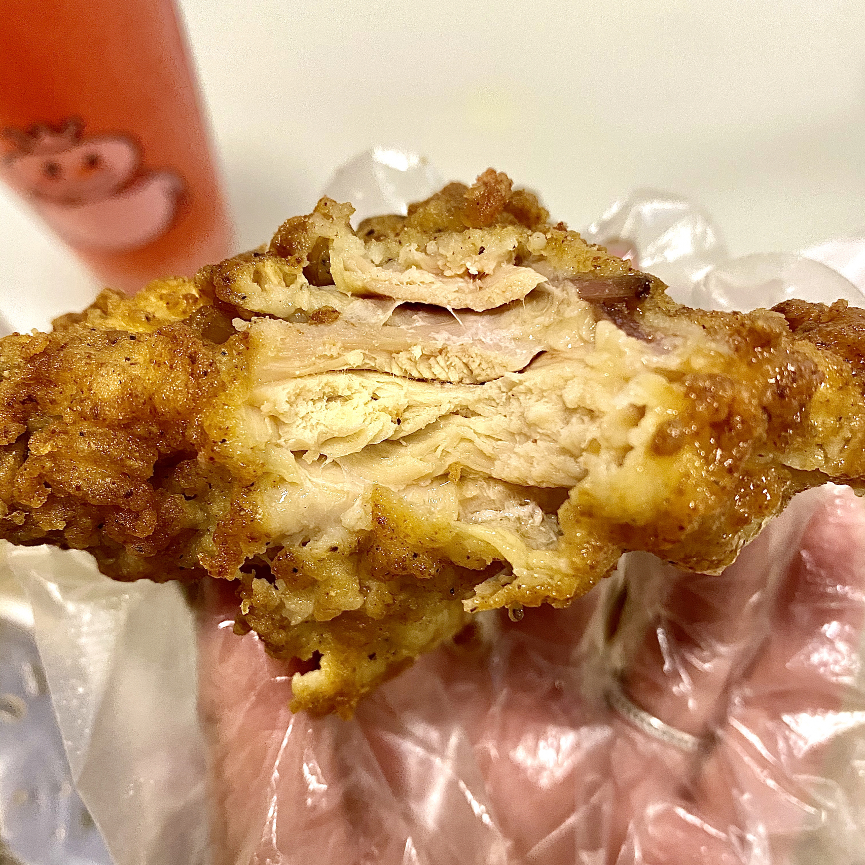 美食快餐西瓜水果(终于找到了这么多年以来对原味鸡无感的原因那就是店员给我的都是鸡胸肉直到昨天)-喵神素材库