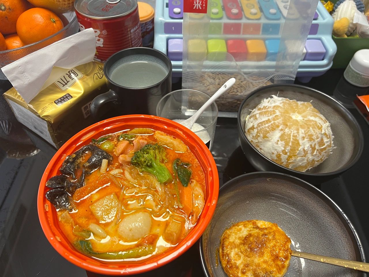 晚饭麻辣烫小吃外卖水果(最近很馋麻辣烫)-喵神素材库