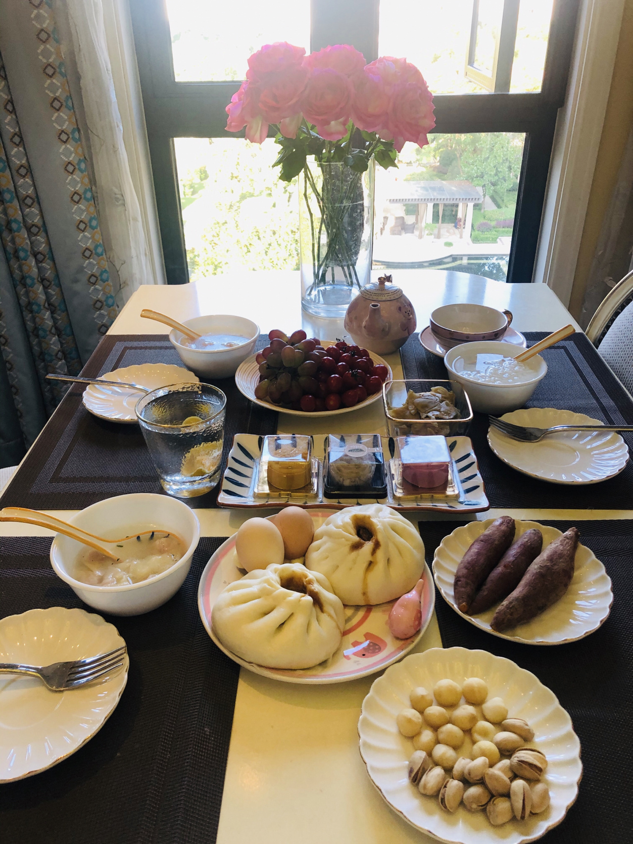 美食包子水果红薯(是不是这几天的早餐主题或者点心，都还是月饼呢？ )-喵神素材库