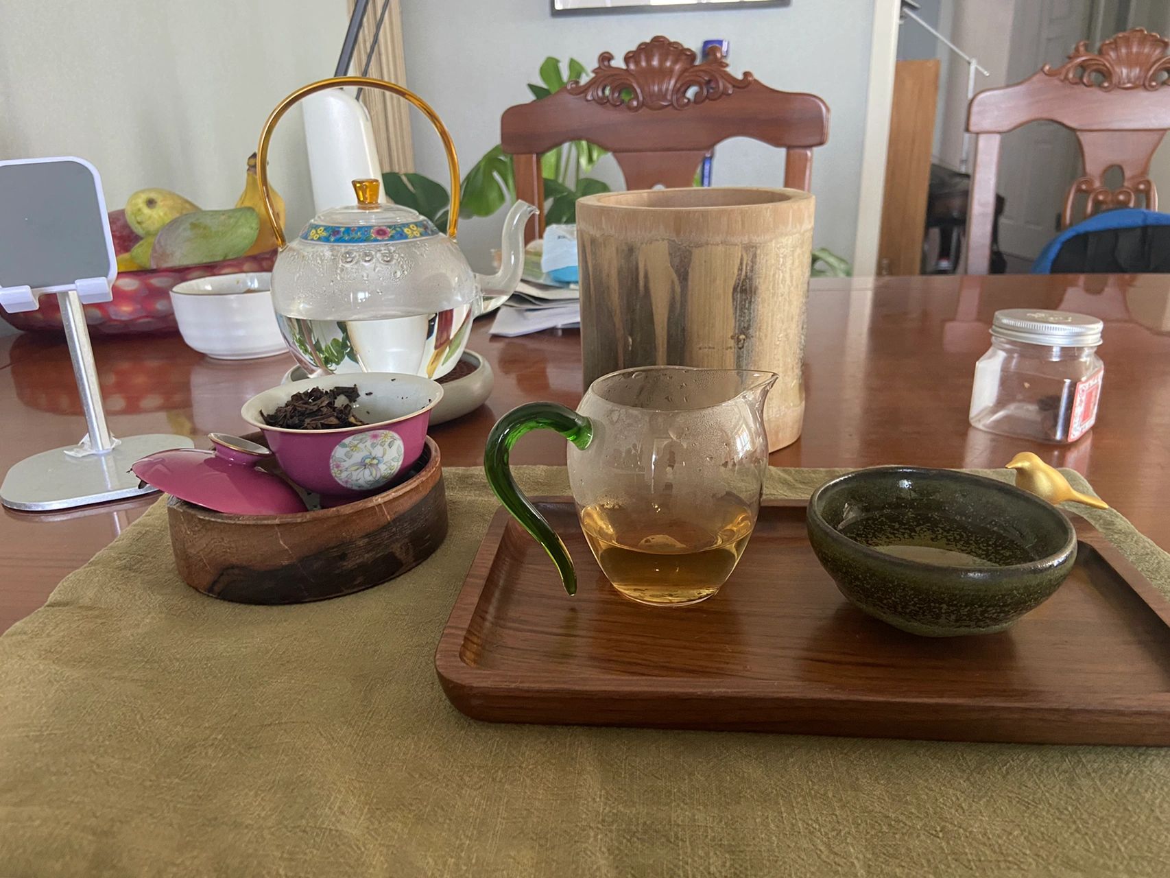 喝茶茶具茶生活茶叶茶器茶艺水果手机支架(茶生活 )-喵神素材库