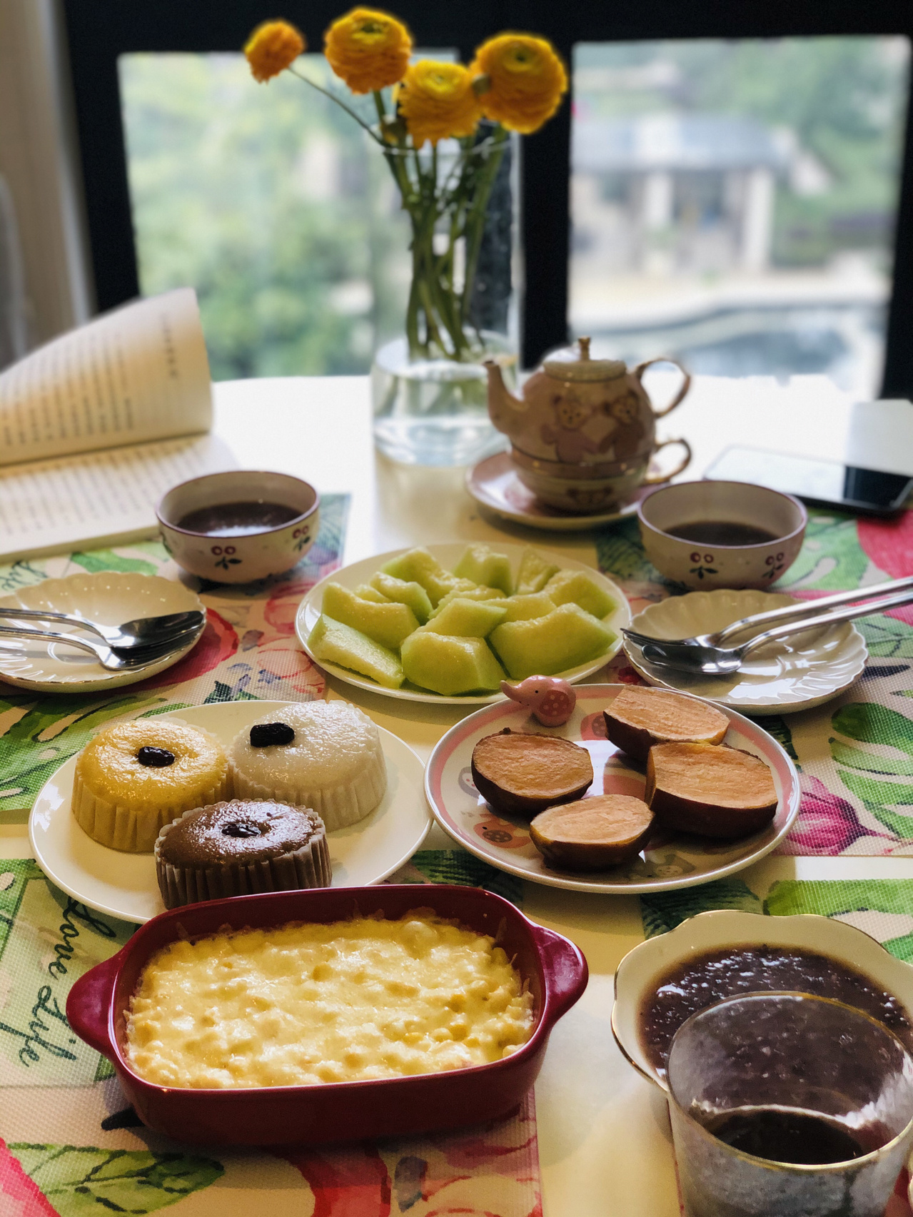 蛋糕水果红薯做饭(最大的愿望，山河无恙。 )-喵神素材库