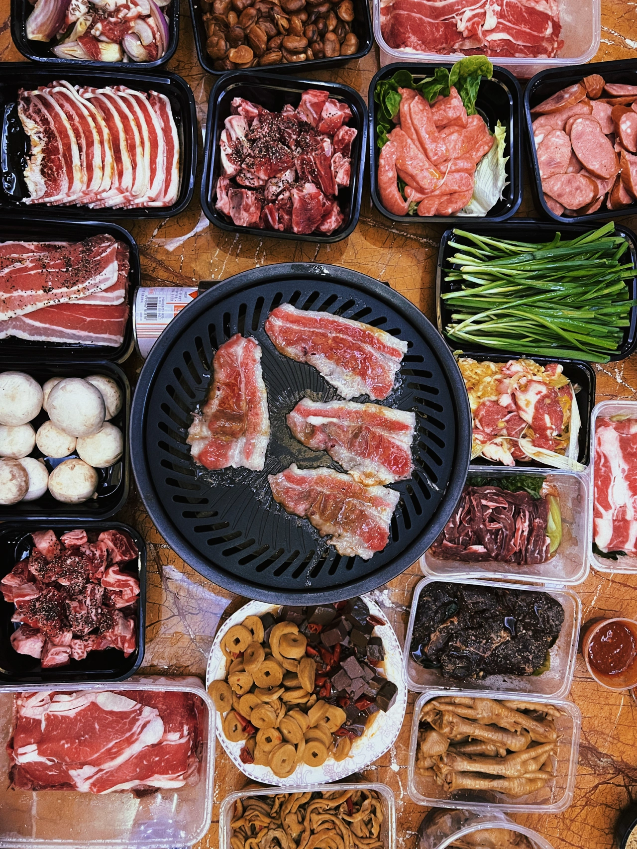 美食拍照分享打卡烤肉( 吃饭饭)-喵神素材库
