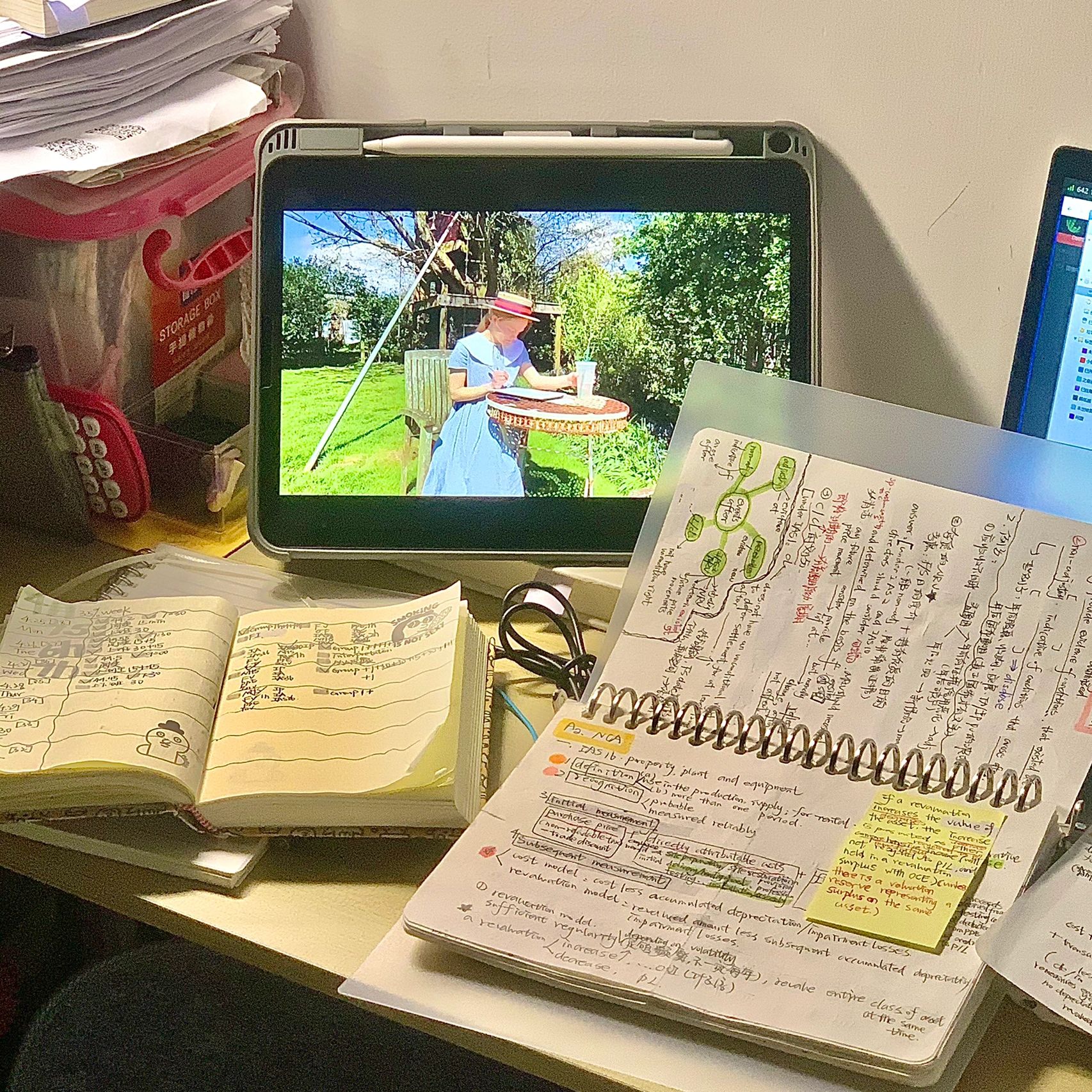 学习书籍笔记书桌笔记本网课课件(重复是记忆他母亲)-喵神素材库