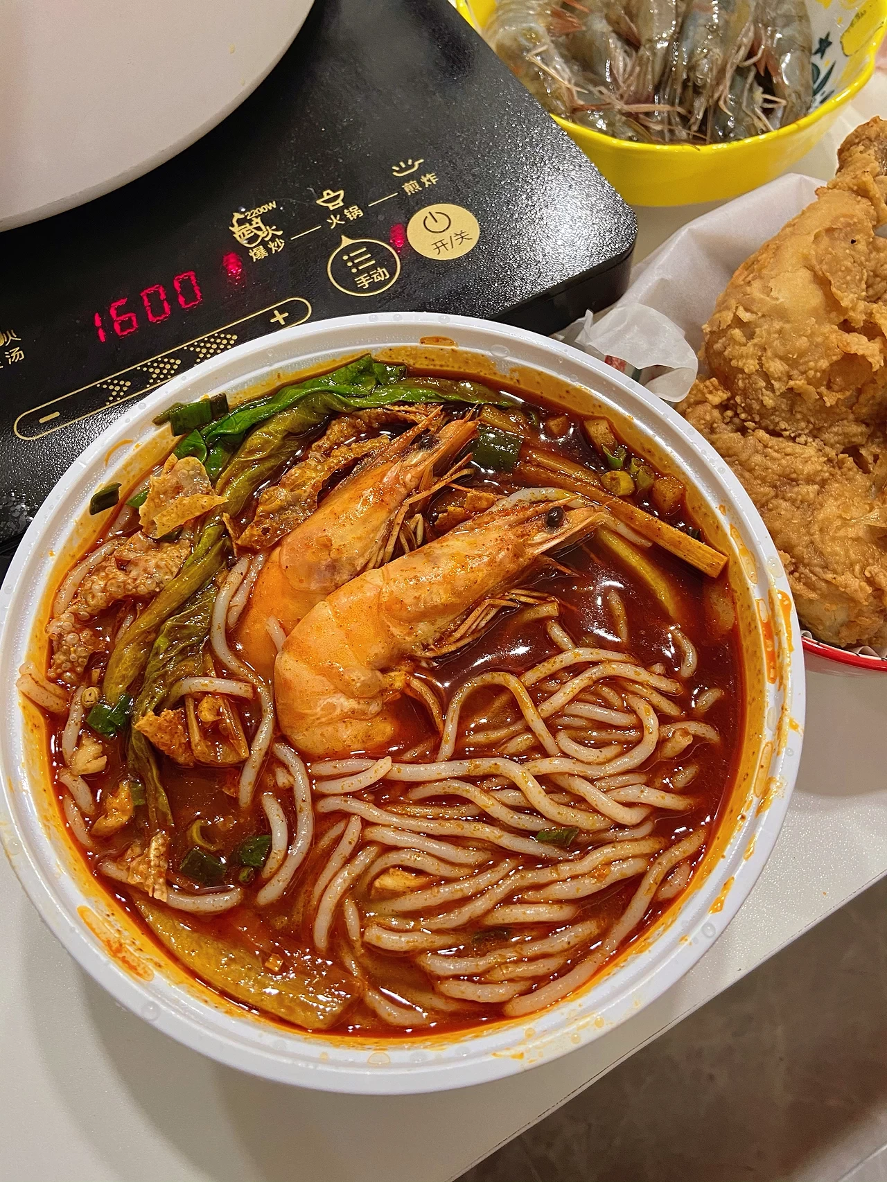 美食吃饭自己做饭虾(真是好了伤疤忘了疼)-喵神素材库
