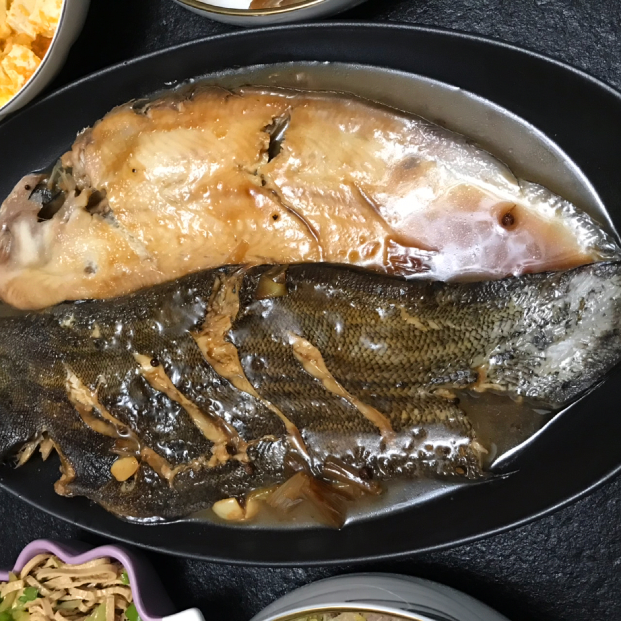 自己做饭家常菜晚饭( 今晚吃鱼)-喵神素材库