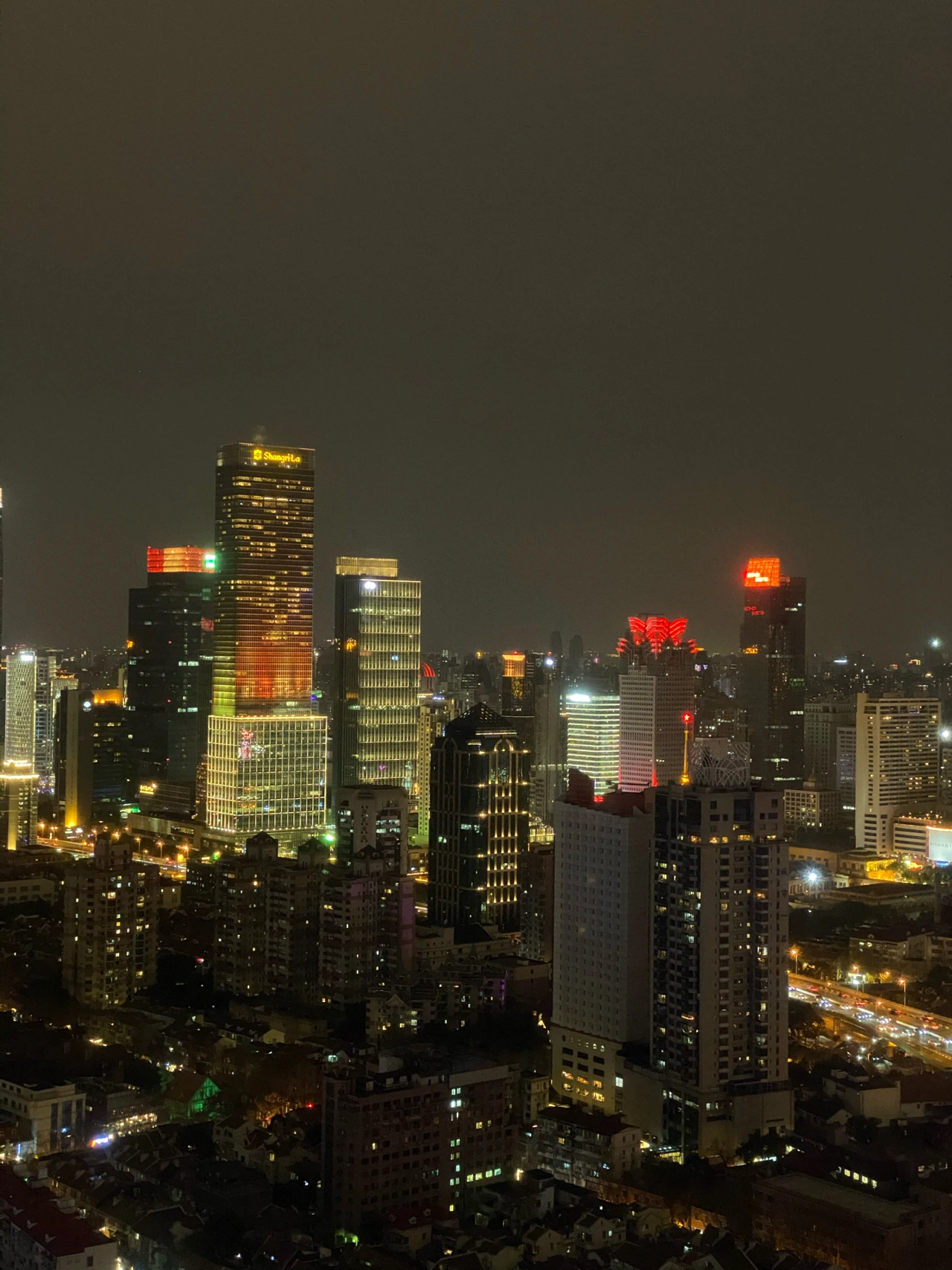 晚上风景灯光夜景(夜景太美了 )-喵神素材库