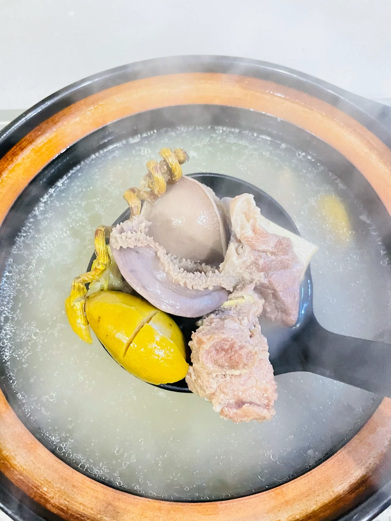 1晚饭自己做饭煲汤(这个养生汤搭配真的很赞)-喵神素材库