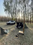 户外露营野餐风景雪景(对于天生有怕虫基因的人来说，冬季露营真的是太友好了不会有蚊虫的烦恼了，可以尽情的在草木间撒欢了✌)-喵神素材库