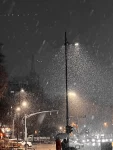 3下雪雪景冬天傍晚初雪(南京下雪了❄️)-喵神素材库