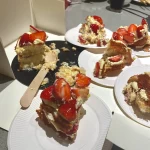 蛋糕甜点甜品生日蛋糕(分享Baker & Spice 的一整个椰子草莓蛋糕 舍友生日我们订滴)-喵神素材库
