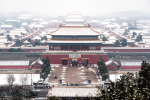 3北京故宫景点雪景摄影(没想到下的还挺大，持续时间也长，为了拍鸟巢烟花放弃了入宫的门票，结果跑了三个机位全都无功而返，北京爬楼环境太恶劣，以后还是踏踏实实景山角楼吧，第二天错峰去拍了雪后景，感觉终究没有浪费这个周末)-喵神素材库