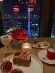 5广州瑰丽TheButterflyRoom沁碟·亭玫瑰甜品(甜品不是下午的专属，但你是我的专属哦！❤️‍)-喵神素材库