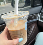 美甲饮品咖啡(和芝士搭边的我都爱，海盐芝士绝绝子啊。陨石后乳拿铁也还行。 )-喵神素材库