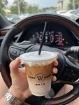 4雷克萨斯es方向盘内饰车载音乐咖啡手手表(休息天我必须喝咖啡，特别是中午。)-喵神素材库