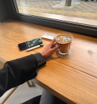 美甲手手机咖啡消费清单(正常味道 没啥特别别人来拍照 我来吨 )-喵神素材库