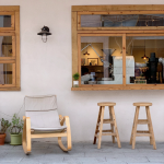 2天津智慧山半半咖啡店打卡(早上十点钟的太阳也不大，阴凉处还有风吹，是北方城市惬意且难得的气候。)-喵神素材库