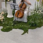 2开业派对甜品大提琴弹奏咖啡红酒饮料(受邀参加的开业party，看到很多熟人，也认识了一些新朋友，大家都穿得好漂亮～)-喵神素材库