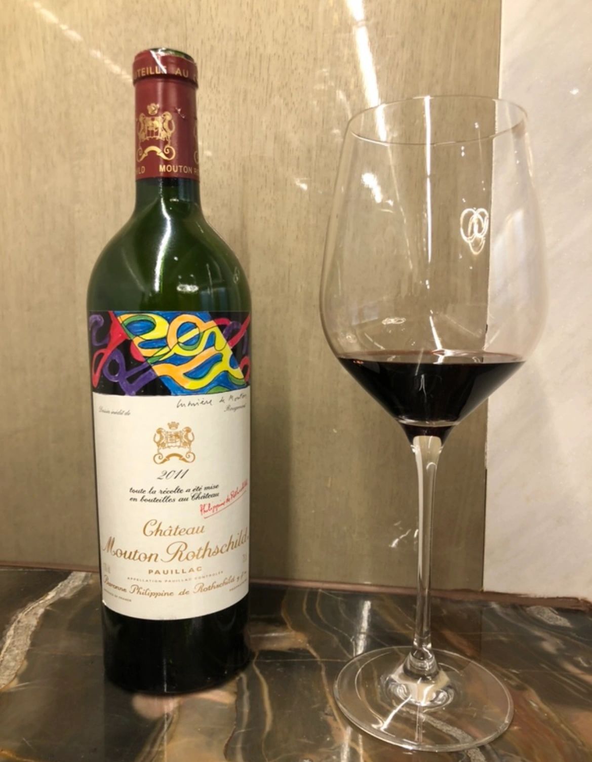 3喝酒红酒葡萄酒品酒拉图红酒木桐红酒(外出就餐一起开。)-喵神素材库