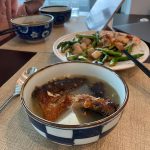 晚饭炒菜家常菜红酒(海参炖咸水萝卜老鸭汤 )-喵神素材库