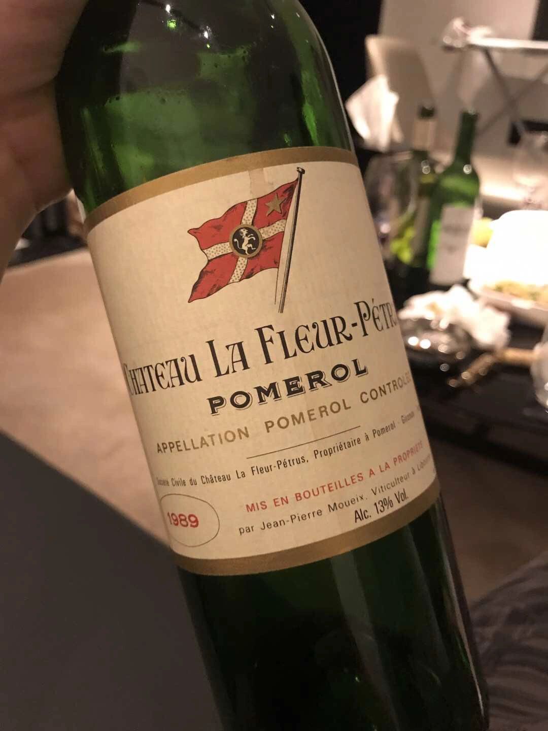 4CHATEAU LA FLEUR PETRUS 1989红酒葡萄酒品酒(喝酒日常)-喵神素材库