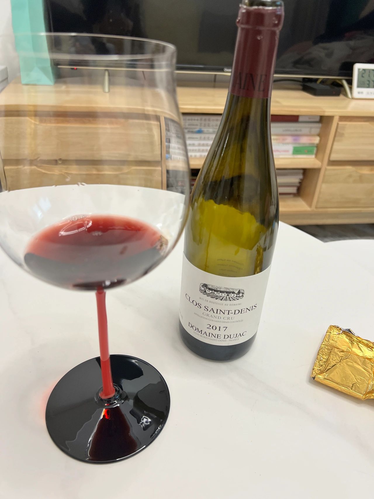 3喝酒红酒葡萄酒品酒 Domaine Dujac2017(今日份微醺)-喵神素材库