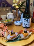 4爱马仕手提包奢饰品女士包包日料海鲜喝酒(美食日料)-喵神素材库