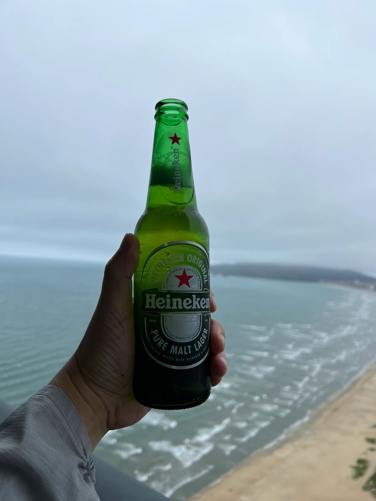 海边沙滩风景拍照啤酒(偷得浮生三日闲 )-喵神素材库
