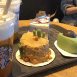 2星巴克甜品蛋糕咖啡瑞士卷(经典瑞士卷是我永远的爱 原地封神！)-喵神素材库