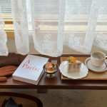 2咖啡奶油蛋糕下午茶日常(好吃无需多言)-喵神素材库