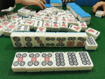 打麻将桌游日常玩耍棋牌室(清一色自摸接好运！)-喵神素材库